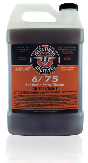 Insta Finish 6/75 Synthetic Ester-Diester Oil Treatment.